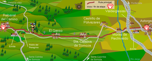 Click to download Camino maps and profiles